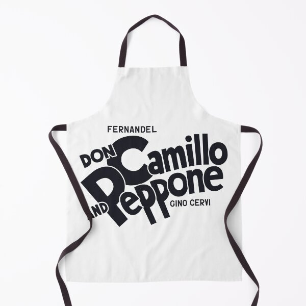 Item preview, Don Camillo and Peppone Typography Design - Classic Italian Cinema Art designed and sold by Boogosh.
