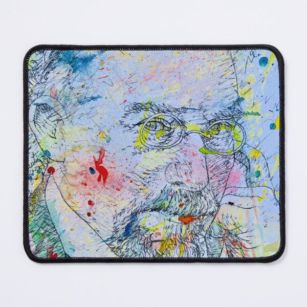 Item preview, ERIK SATIE watercolor portrait designed and sold by lautir.
