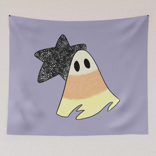Item preview, Ghostly Candycorn Star designed and sold by artofzan.