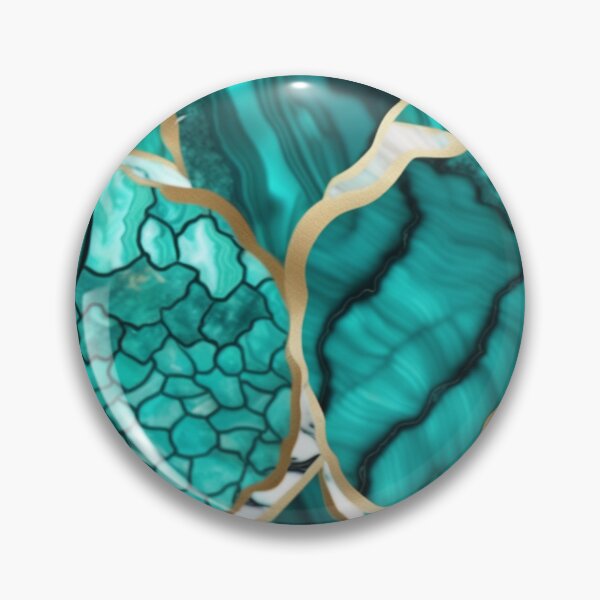 Item preview, Light Green Marble Geodes and Texture with Gold Flecks designed and sold by BirdsnStuff.