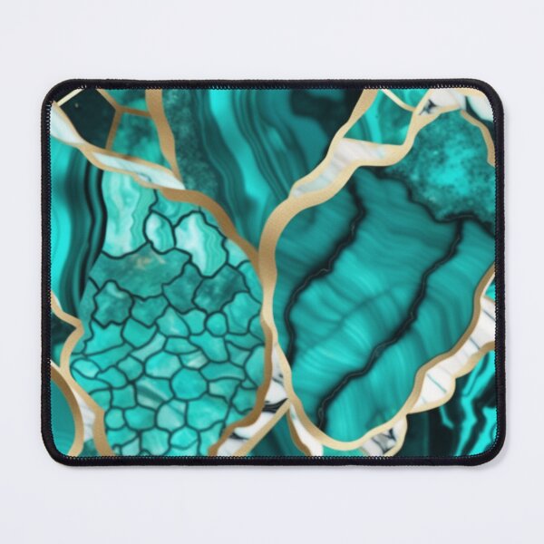 Item preview, Light Green Marble Geodes and Texture with Gold Flecks designed and sold by BirdsnStuff.