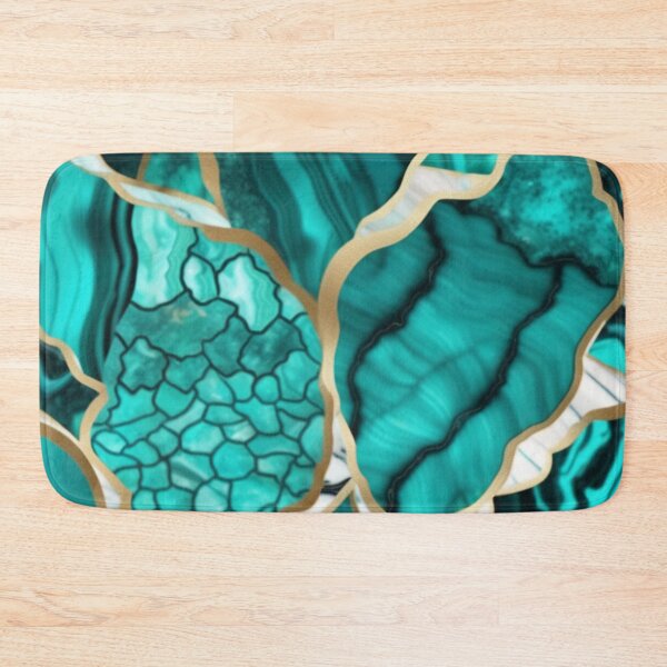 Item preview, Light Green Marble Geodes and Texture with Gold Flecks designed and sold by BirdsnStuff.