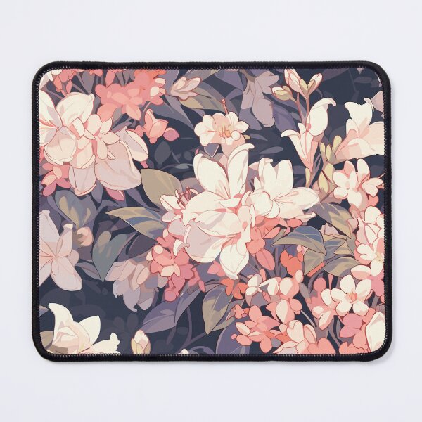 Item preview, Kawaii Chinese Flowers - Floral Pattern designed and sold by Just-Flowers.