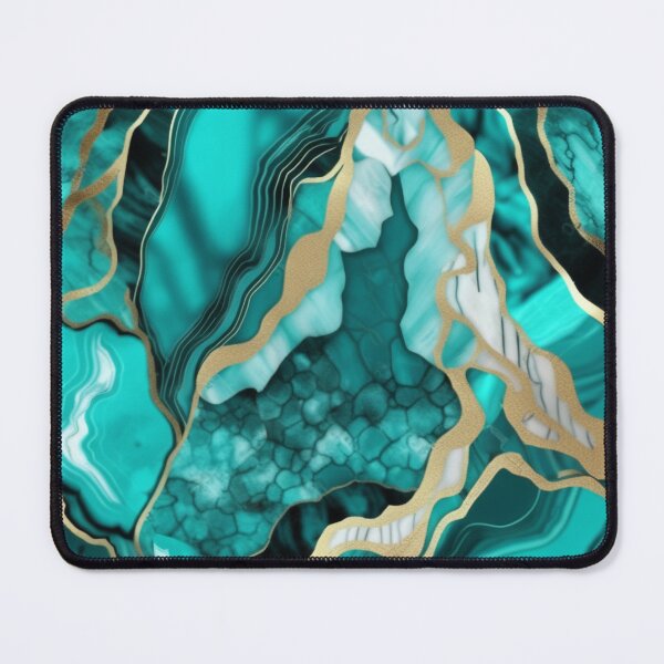 Item preview, Light Green Marble Geodes and Texture with Gold Flecks designed and sold by BirdsnStuff.