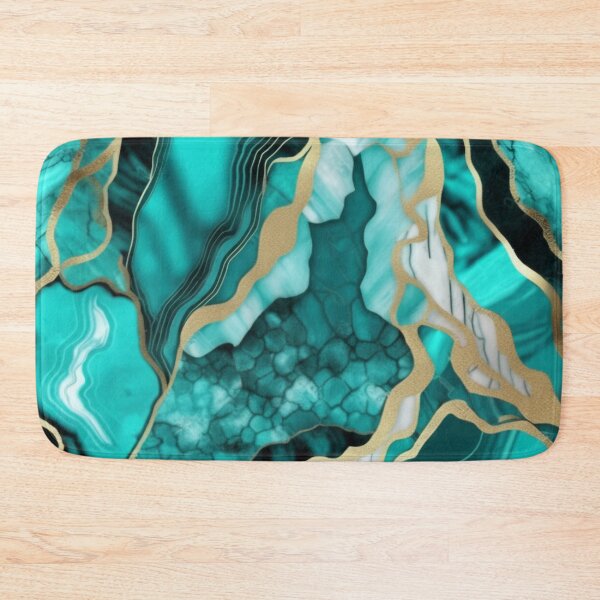 Item preview, Light Green Marble Geodes and Texture with Gold Flecks designed and sold by BirdsnStuff.