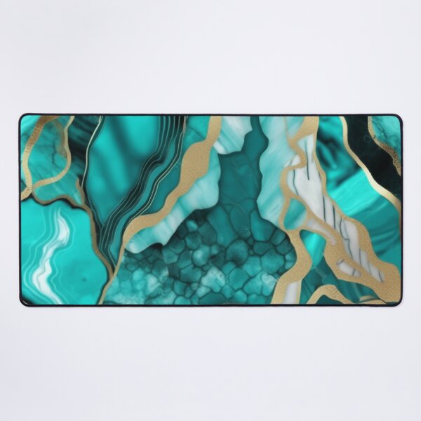 Item preview, Light Green Marble Geodes and Texture with Gold Flecks designed and sold by BirdsnStuff.