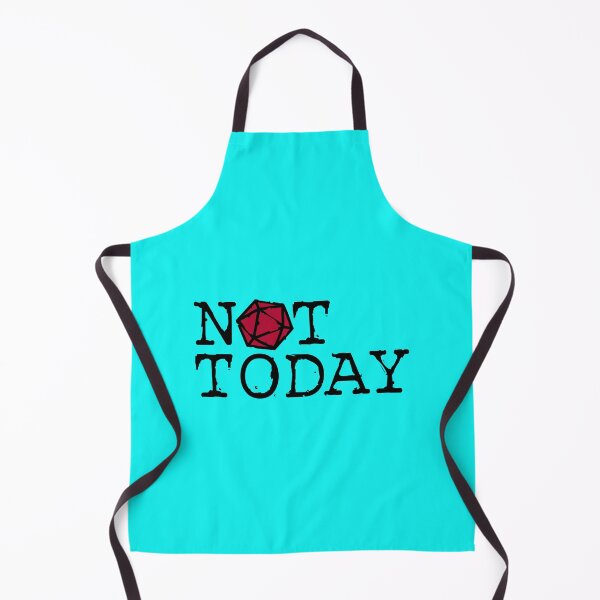 Item preview, Not Today D20 designed and sold by Nelson-Elroy.