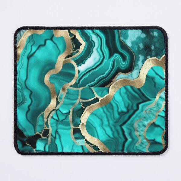 Item preview, Light Green Marble Geodes and Texture with Gold Flecks designed and sold by BirdsnStuff.