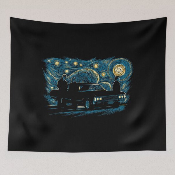 Item preview, Starry Supernatural Night designed and sold by zobvtmnp42.