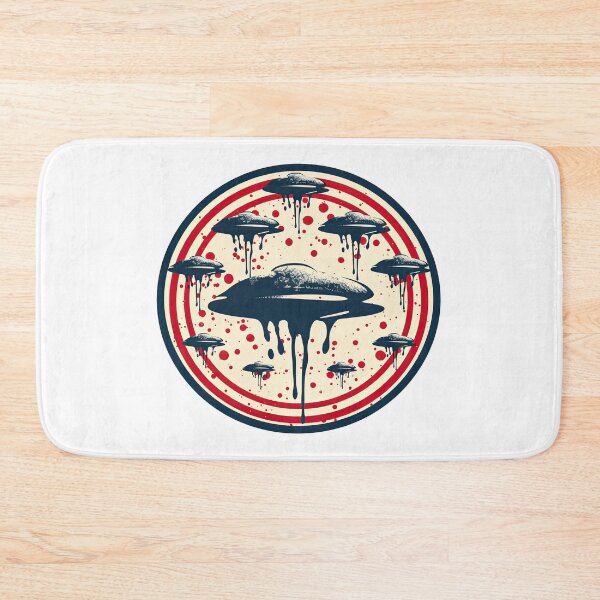 Item preview, UFOs over the USA - Jackson Pollock style designed and sold by Totalthrive.