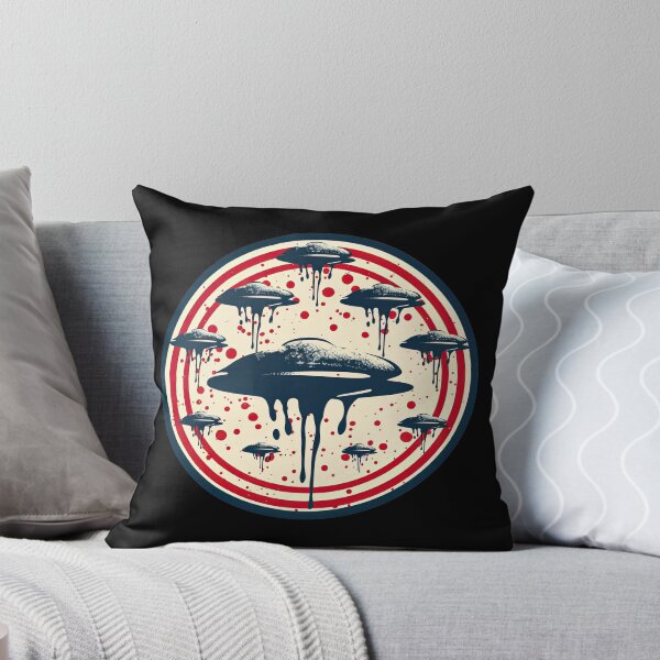 Item preview, UFOs over the USA - Jackson Pollock style designed and sold by Totalthrive.