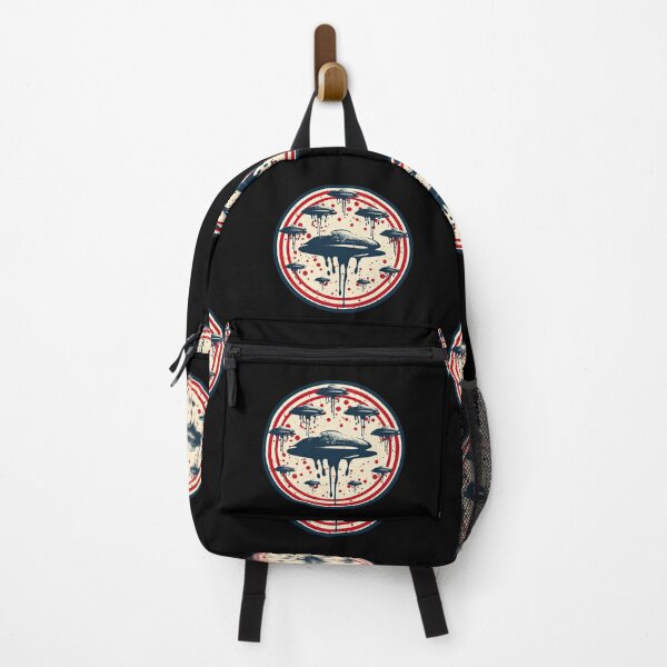 Item preview, UFOs over the USA - Jackson Pollock style designed and sold by Totalthrive.