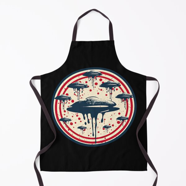 Item preview, UFOs over the USA - Jackson Pollock style designed and sold by Totalthrive.