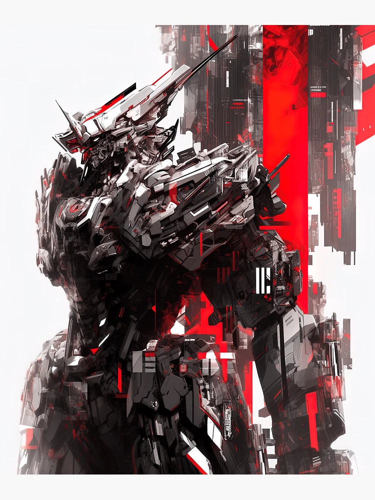 Armored Core 1 - Ps1 - Cover  Sticker for Sale by Mecha-Art