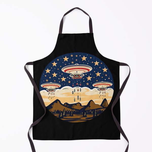 Item preview, UFOs over the USA 2 - Jackson Pollock style designed and sold by Totalthrive.