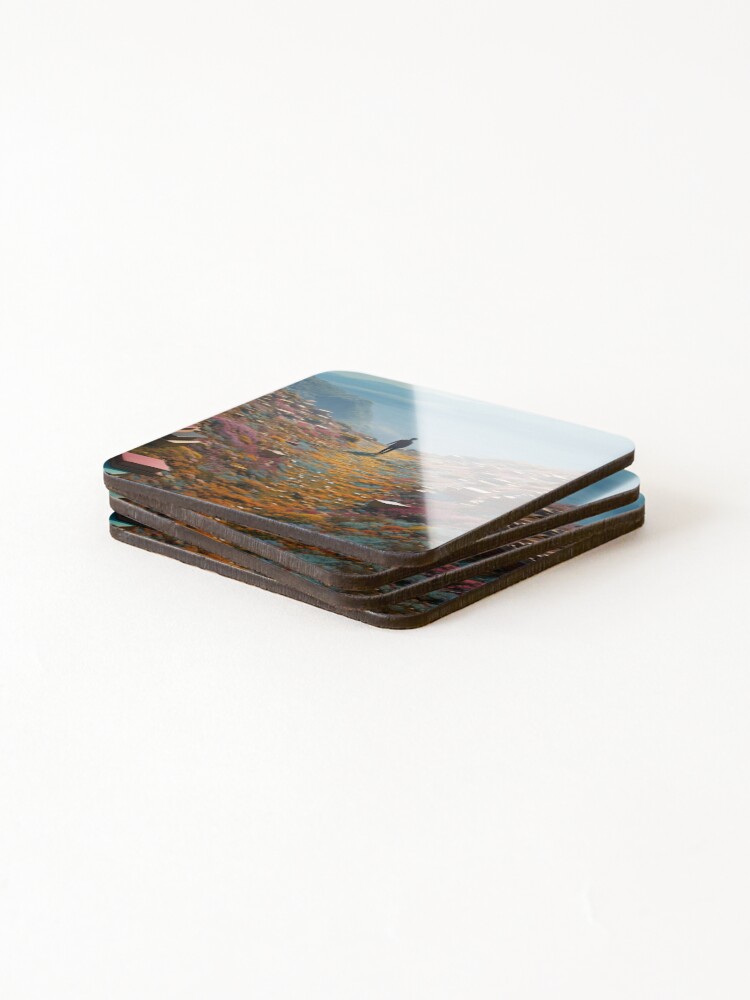 Thumbnail 4 of 5, Coasters (Set of 4), Small Notions designed and sold by RicoInStudios.