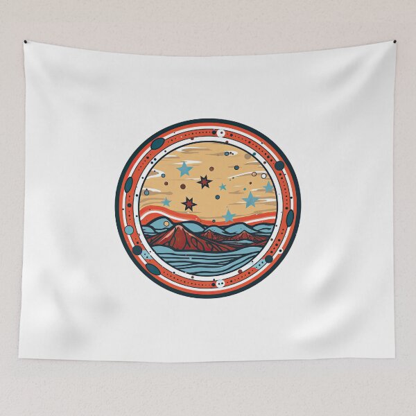 Item preview, Night Skies over USA - Jackson Pollock style designed and sold by Totalthrive.