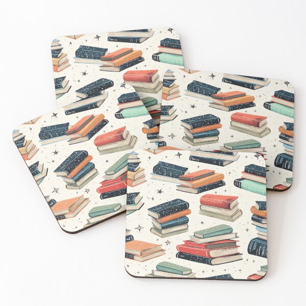 Item preview, Old school books pattern  designed and sold by SmileshareShop.