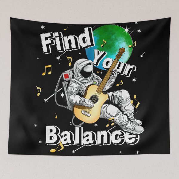 Item preview, Find Your Balance - Astronaut in Space designed and sold by Roysdisturbia.