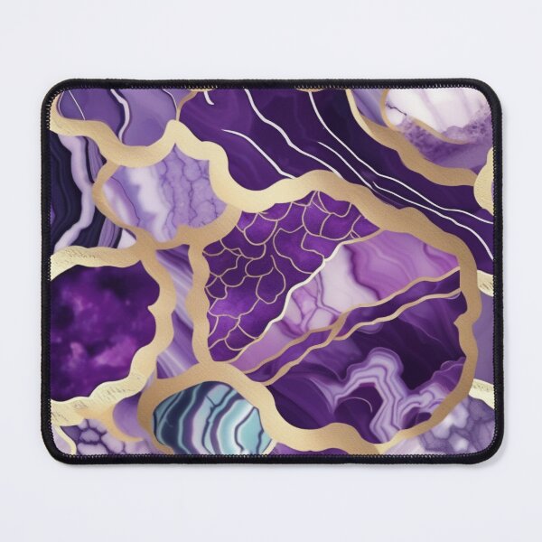 Item preview, Light Purple Marble Geodes and Texture with Gold Flecks designed and sold by BirdsnStuff.