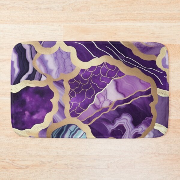 Item preview, Light Purple Marble Geodes and Texture with Gold Flecks designed and sold by BirdsnStuff.