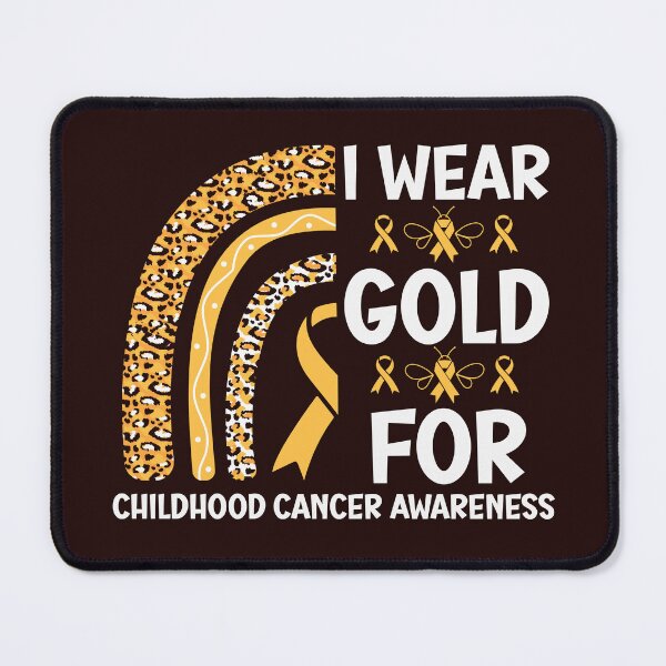 Item preview, I Wear Gold for Childhood Cancer Awareness For Kids Brother designed and sold by OPK Shop.