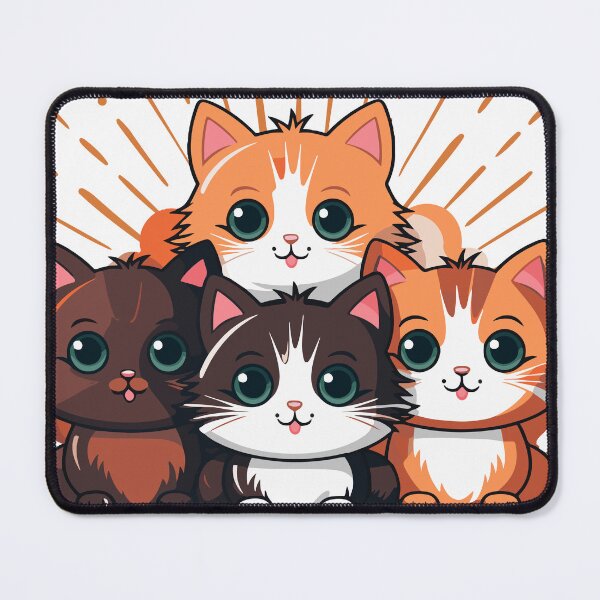 Item preview, cute kittens paw-sitive vibes designed and sold by PTB Art Design.