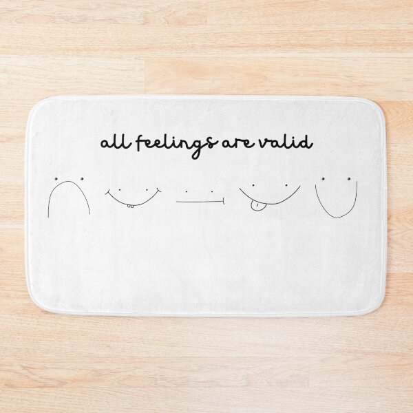Item preview, all feelings are valid designed and sold by Ashi17.
