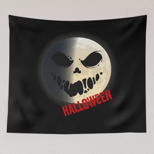 Item preview, Scary Halloween moon. A gift for loved ones. designed and sold by Krzysztof Siwek.