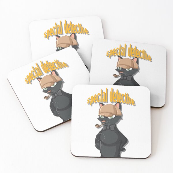 Item preview, special detective cat designed and sold by Catchy Catch.