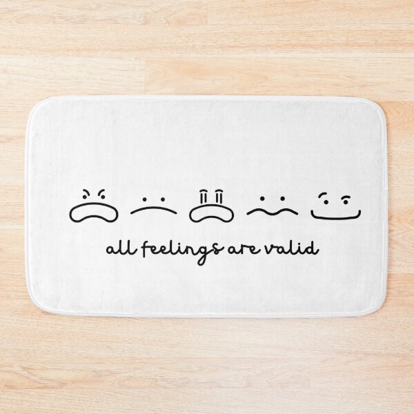 Item preview, all feelings are valid designed and sold by Ashi17.