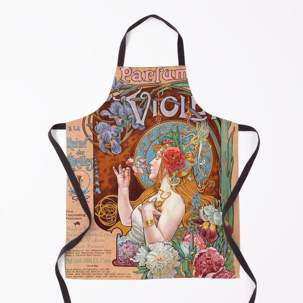 Item preview, Parfumerie Violet Art Nouveau vintage poster designed and sold by likiska.