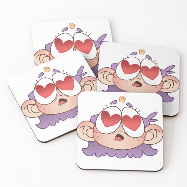 Item preview, heart eyes emoji - cartoon designed and sold by lorrr.art.