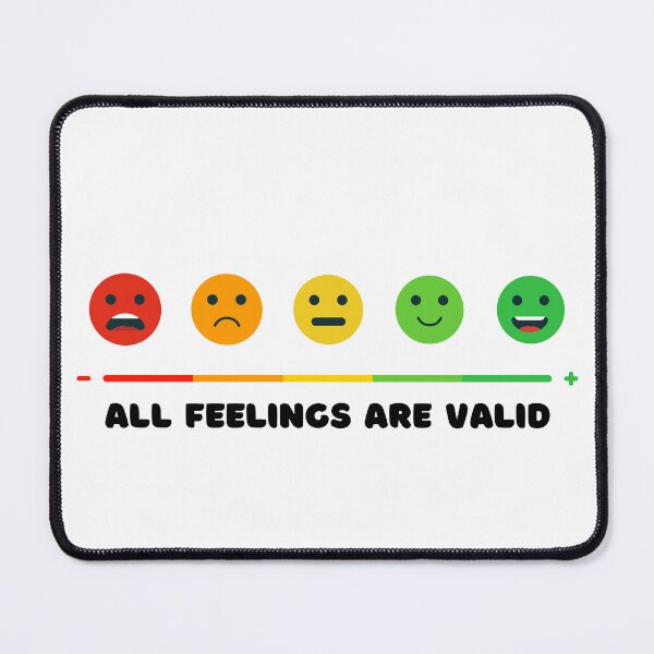 Item preview, all feelings are valid designed and sold by Ashi17.