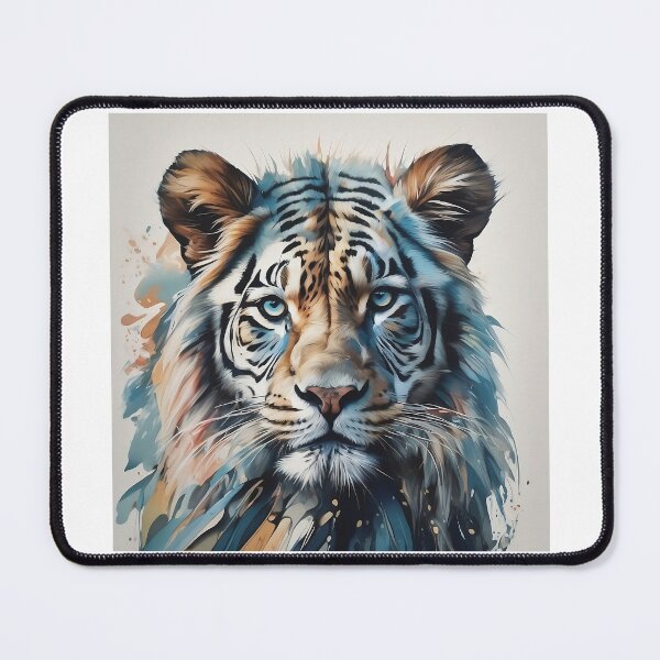 Item preview, A beautiful abstract tiger designed and sold by spoo-art.