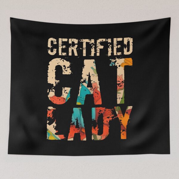 Item preview, Floral Cat Lady designed and sold by PetSafari.
