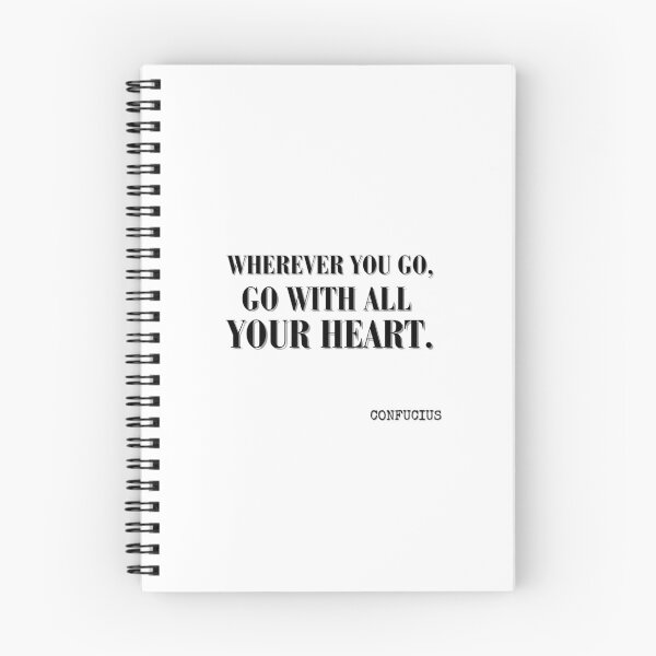 Item preview, Wherever you go, go with all your heart-Confucius quote designed and sold by HomeArtStudio.