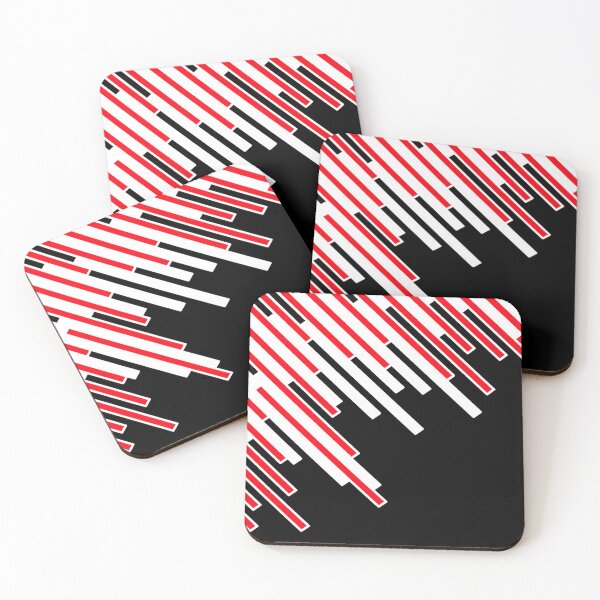 Item preview, Abstract geometric pattern - red. designed and sold by K.S ART.