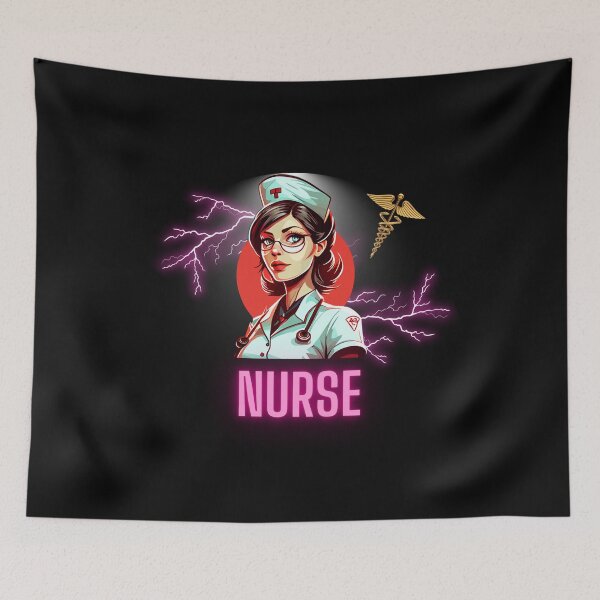 Item preview, nurse hero designed and sold by Viking60North.