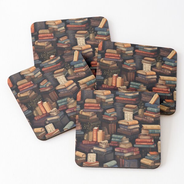 Item preview, Old school books covers pattern  designed and sold by SmileshareShop.