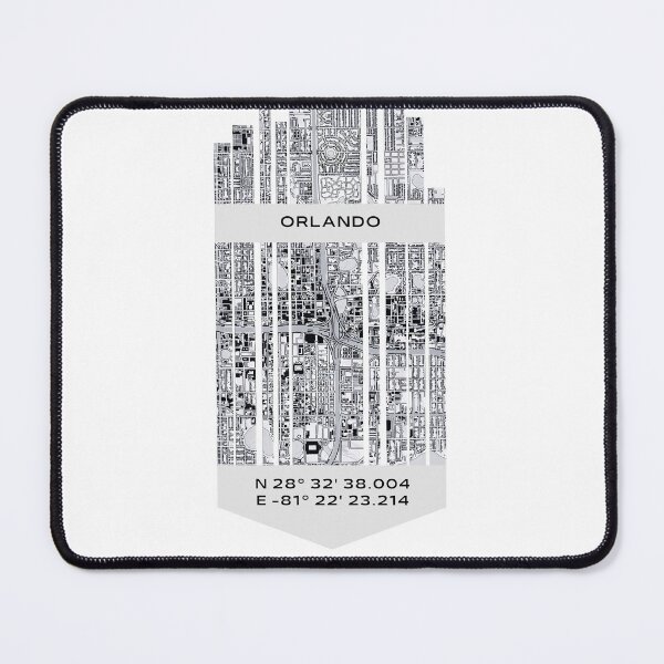 Item preview, AMERICA Orlando, FL - Latitude/Longitude designed and sold by ALLesROUNDER.