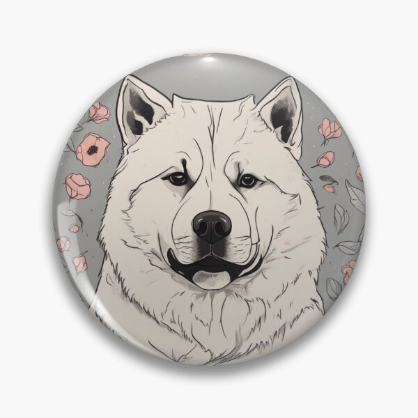 Item preview, American Akita cute look designed and sold by Spanishsoul.