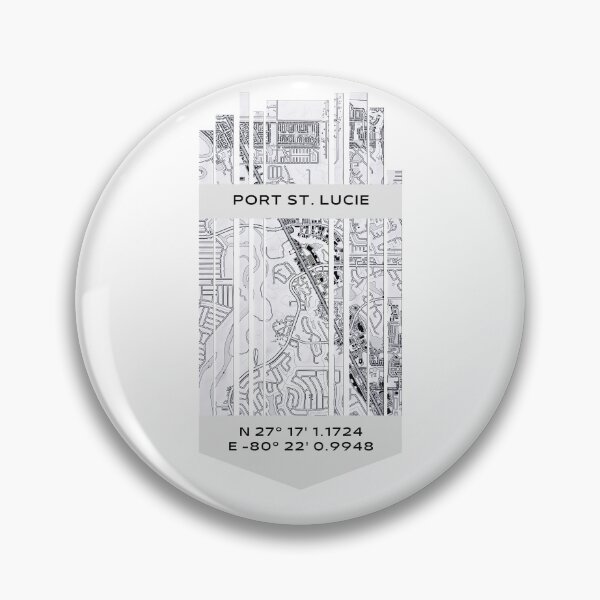 Item preview, AMERICA Port St. Lucie, FL - Latitude/Longitude designed and sold by ALLesROUNDER.