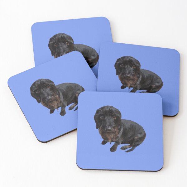 Item preview, My dog is my constant companion, loyal and true.  light blue background dog designed and sold by Debsgiftware Ward.