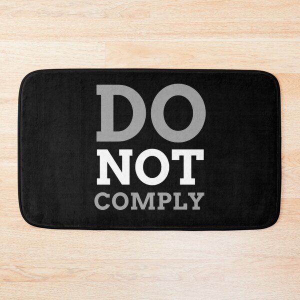 Item preview, Do Not Comply - I will not Comply Classic T-Shirt  designed and sold by Rodayna Elnaggar.