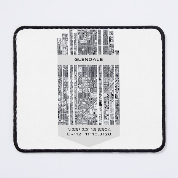 Item preview, AMERICA Glendale, AZ - Latitude/Longitude designed and sold by ALLesROUNDER.