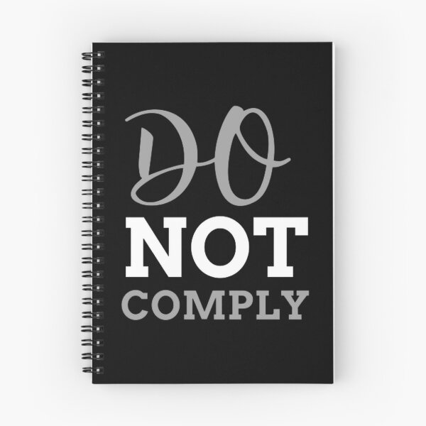 Item preview, Do Not Comply - I will not Comply Classic T-Shirt  designed and sold by Rodayna Elnaggar.