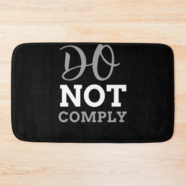 Item preview, Do Not Comply - I will not Comply Classic T-Shirt  designed and sold by Rodayna Elnaggar.
