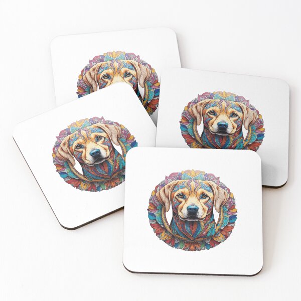 Item preview, Watercolor Dog Portrait designed and sold by YourCoffeeCup.