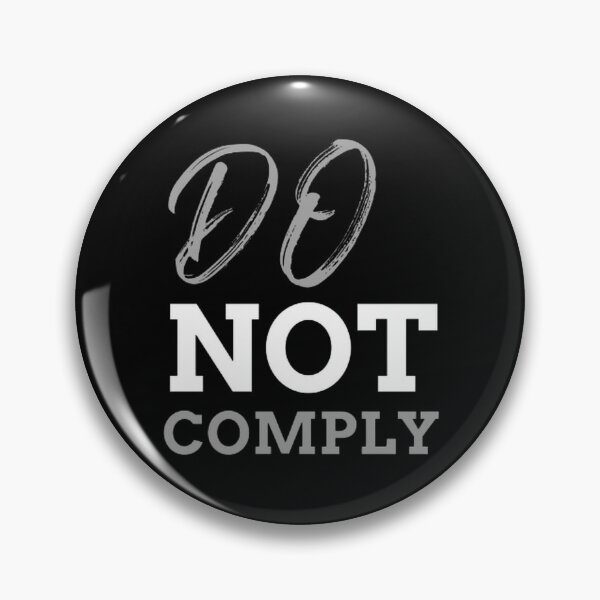 Item preview, Do Not Comply - I will not Comply Classic T-Shirt  designed and sold by Rodayna Elnaggar.